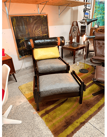 Modern Design Tônico Chair by Sergio Rodrigues – Brazil, Mid-20th Century