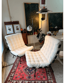 Costela Lounge Chairs by Martin Eisler & Carlo Hauner – Brazil, 1960