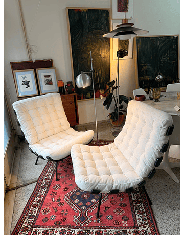 Costela Lounge Chairs by Martin Eisler & Carlo Hauner – Brazil, 1960