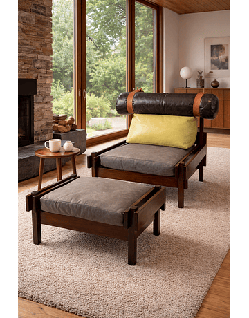 Modern Design Tônico Chair by Sergio Rodrigues – Brazil, Mid-20th Century