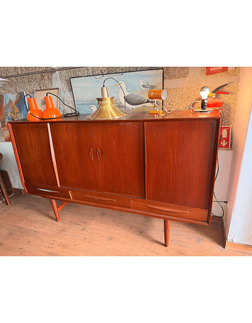 Teak Sideboard – Scandinavian Mid-Century Modern Design