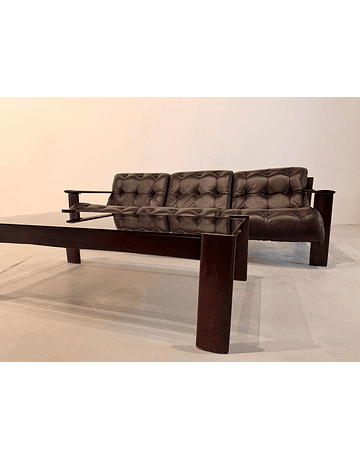 Percival Lafer Living Room Set – Brazilian Mid-Century Design in Jacaranda