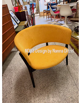 Model 83 Armchair from Nanna and Jorgen Ditzel Denmark 1960 