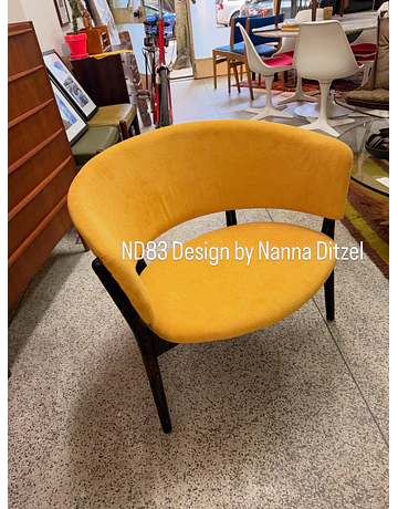 Model 83 Armchair from Nanna and Jorgen Ditzel Denmark 1960 