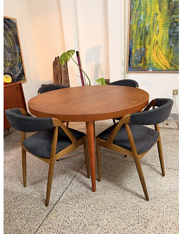 Kai Kristiansen table+chairs 