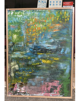 Pintura a ólio sobre tela 