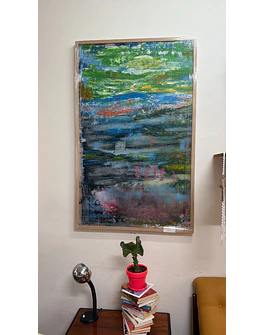 Pintura olio sobre tela Noia 