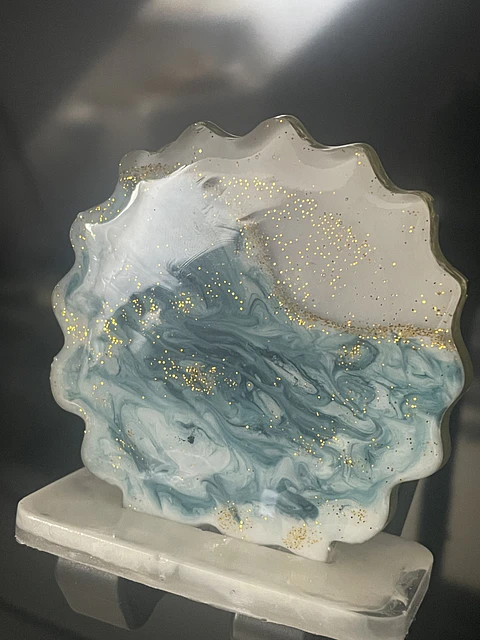 Decoração artesanal em resina