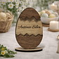 Marcador de Mesa em forma de Ovo da Páscoa - Thumbnail 1