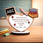 Lembrança Personalizada Para o Dia da Mãe Professora - Presente para o Dia da Mãe Professora em MDF    - Thumbnail 1