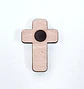 Lembrança Religiosa Personalizada com Íman – Batismo, Primeira Comunhão, Crisma e Profissão de Fé Cruz com Cálice Dourado em MDF - Thumbnail 4