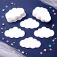 Nuvens em Feltro – Recortes Decorativos para Trabalhos Criativos - Thumbnail 1