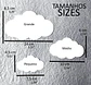 Nuvens em Feltro – Recortes Decorativos para Trabalhos Criativos - Thumbnail 2