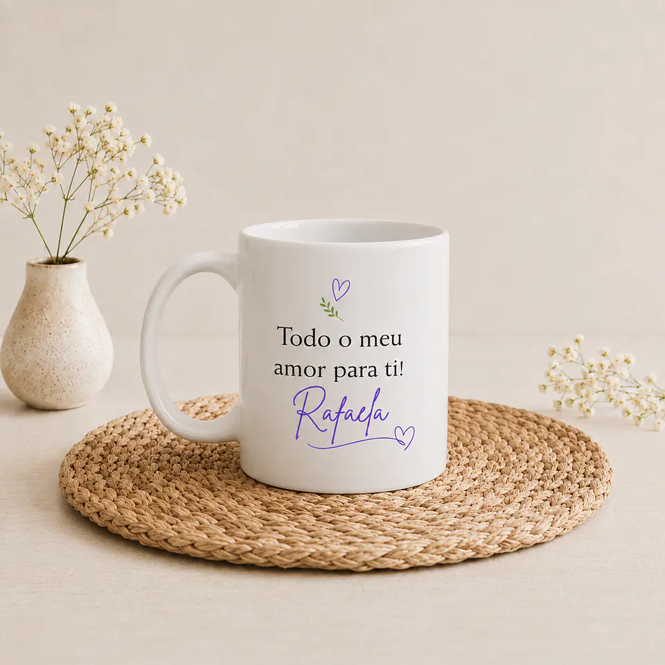 Caneca Personalizada para Avó – “A Minha Avó é uma Bênção” 3