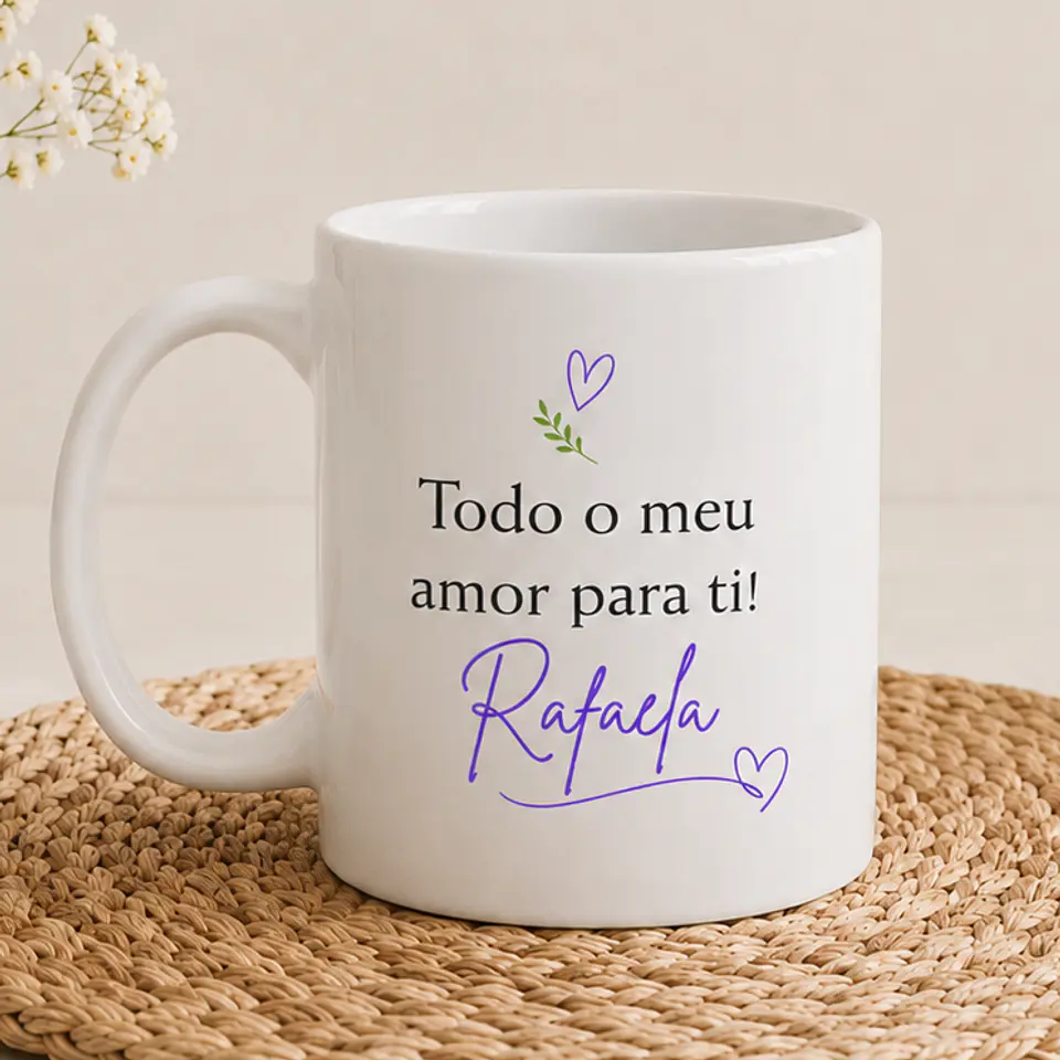 Caneca Personalizada para Avó – “A Minha Avó é uma Bênção” 4