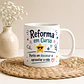 Caneca Personalizada de Reforma com Nome– Reforma em Curso - Thumbnail 3