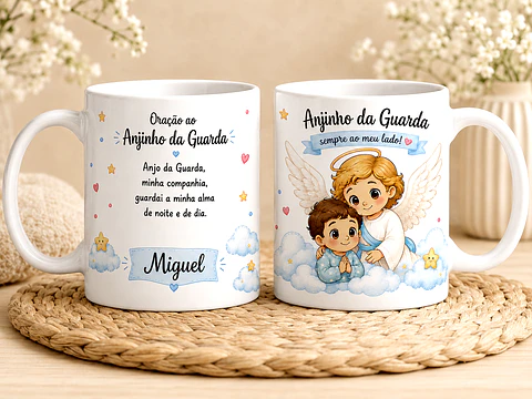 Caneca Personalizada Anjinho da Guarda