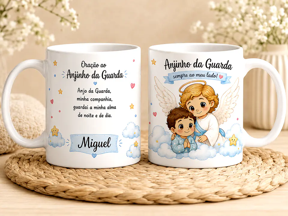 Caneca Personalizada Anjinho da Guarda 1