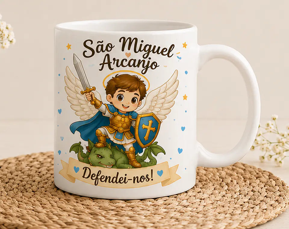 Caneca Personalizada de São Miguel Arcanjo 2