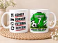 Caneca Personalizada para Jovem Futebolista | Presente para Meninos das Escolas de Futebol | Caneca Futebol - Thumbnail 2