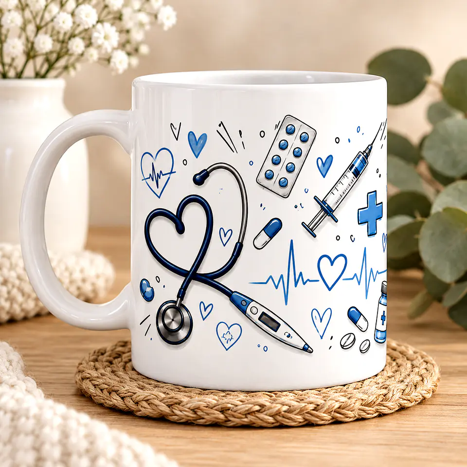 Caneca Personalizada Médico com Nome – Presente Original para Médico   4