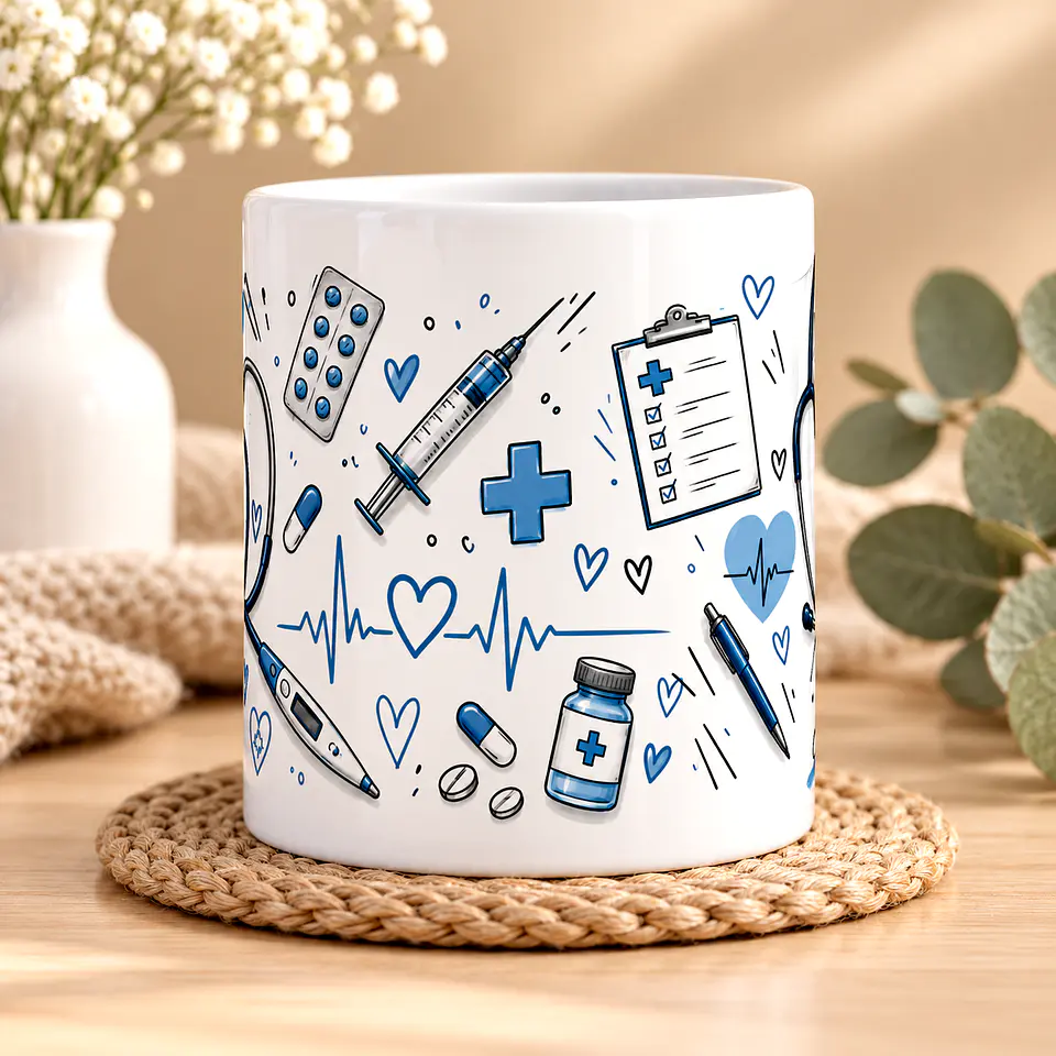 Caneca Personalizada Médico com Nome – Presente Original para Médico   3