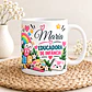 Caneca Personalizada Educadora de Infância – Ensina, Cuida, Inspira e Encanta - Thumbnail 2