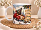 Caneca Personalizada para Avô – O Natal é Melhor Contigo | Presente de Natal com Nomes dos Netos - Thumbnail 4