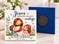 Azulejo Lembrança de Catequese com Íman – Jesus Caminha Sempre Contigo | Personalizado - Thumbnail 2