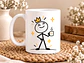 Caneca Personalizada “Não é Ego, é Estatuto” – Caneca com Nome e Humor - Thumbnail 3