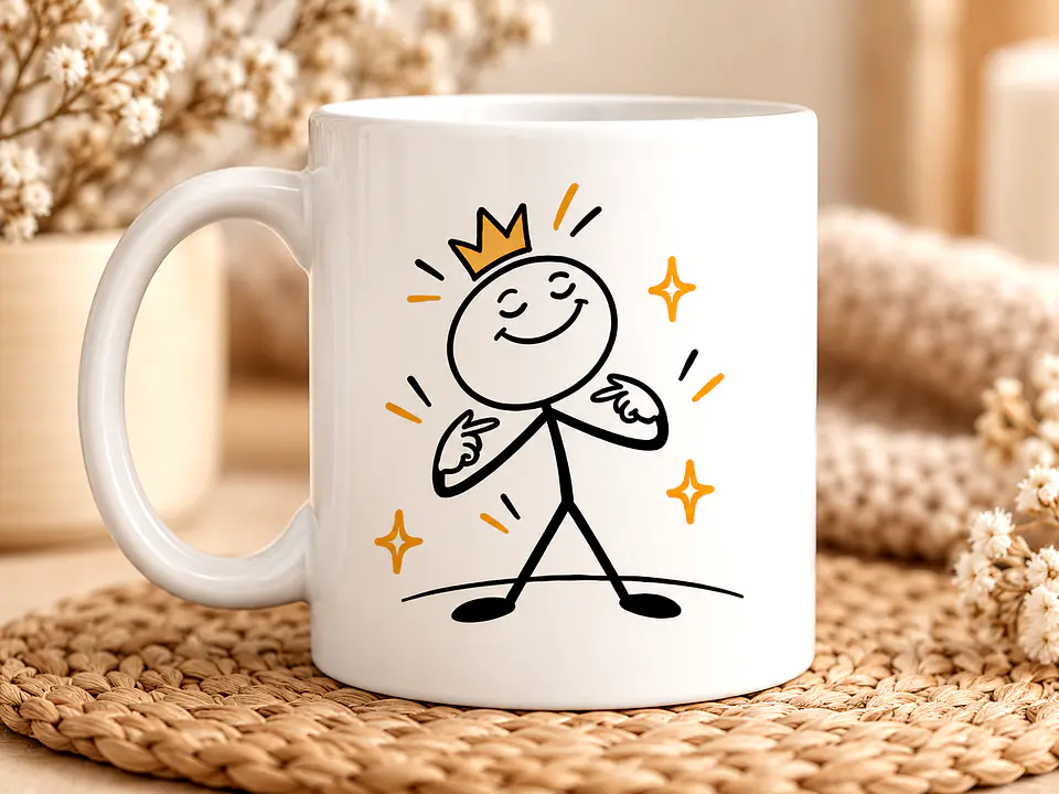 Caneca Personalizada “Aqui Há Estatuto. O Resto é Conversa.” 3