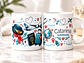 Caneca Personalizada para Hospedeira de Bordo com Nome – Presente Original - Thumbnail 1