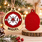 Bolas de Natal Personalizadas com Nome para Bombeiros em Madeira  – Um Tributo a Quem Protege - Thumbnail 3