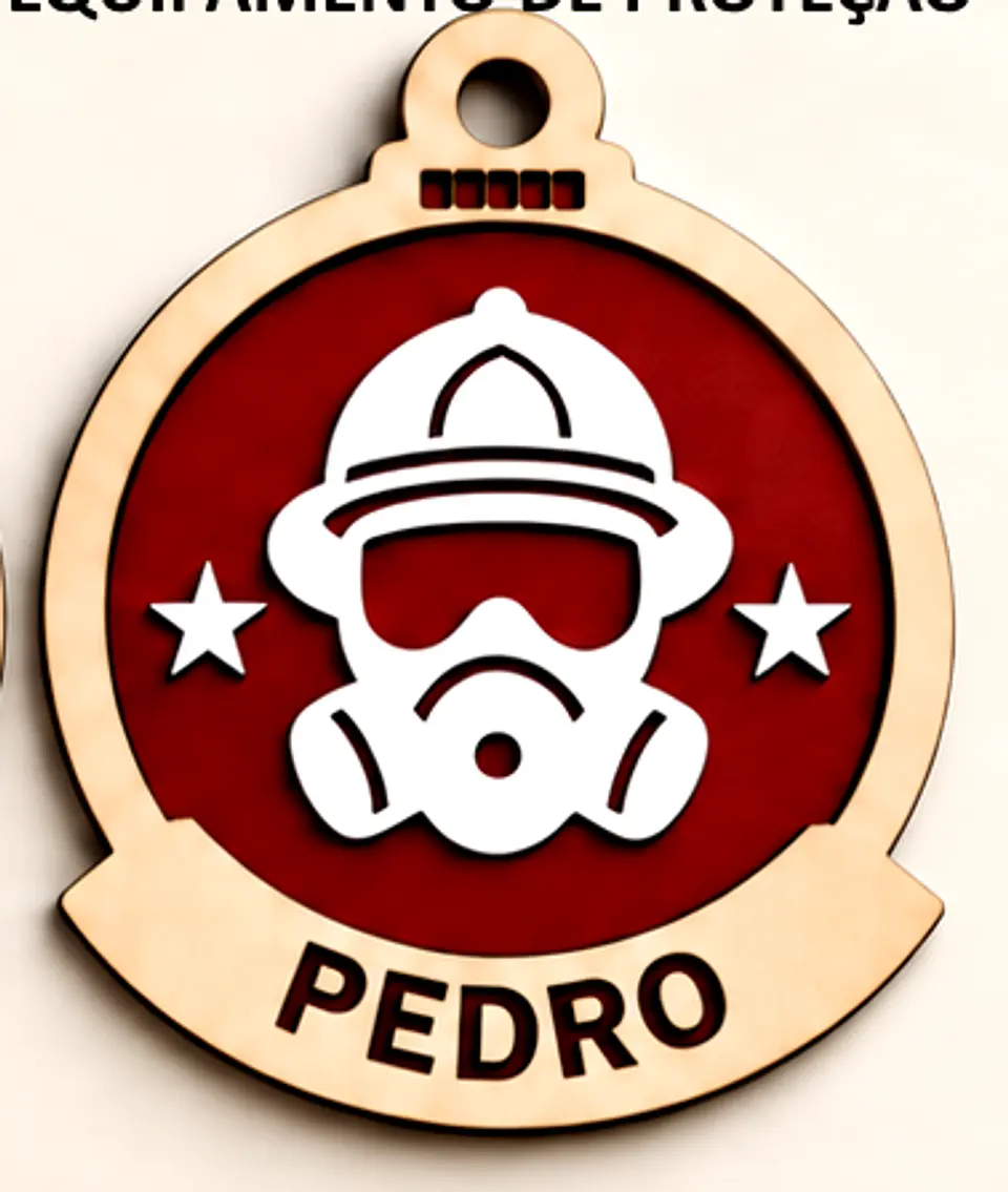 Bolas de Natal Personalizadas com Nome para Bombeiros em Madeira  – Um Tributo a Quem Protege 10