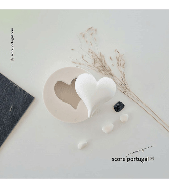 AMOR É VALORIZAR | MOLDE SILICONE ARTESANAL IDM001