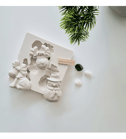 FIGURAS DE INVERNO | MOLDE SILICONE ARTESANAL IDM113