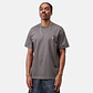 S/S CHASE T-SHIRT (GREY/GOLD) - Thumbnail 2