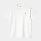 S/S AMERICAN SCRIPT T-SHIRT (WHITE) - Thumbnail 1