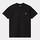 S/S AMERICAN SCRIPT T-SHIRT (BLACK)  - Thumbnail 1