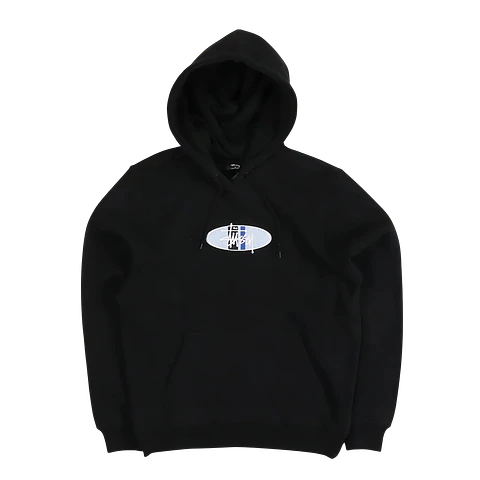 Oval Stock Logo Hoodie  (black)