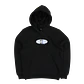 Oval Stock Logo Hoodie  (black) - Thumbnail 1