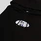 Oval Stock Logo Hoodie  (black) - Thumbnail 2