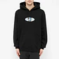 Oval Stock Logo Hoodie  (black) - Thumbnail 3
