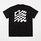S/S Wavy State T-Shirt (Black) - Thumbnail 1