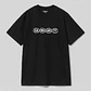 S/S Bumper T-Shirt (BLACK/WHITE)  - Thumbnail 1