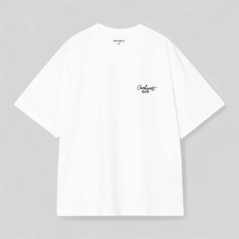 S/S SIGNATURE T-SHIRT (WHITE) 1