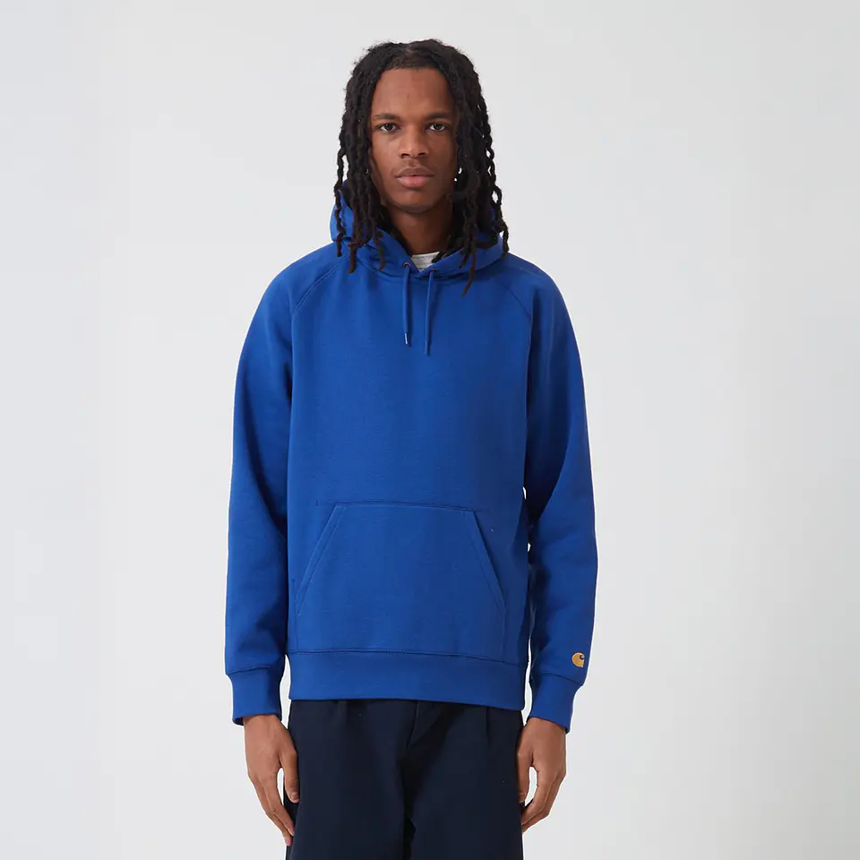 HOODED CHASE SWEATSHIRT (WOLFSBANE BLUE) 2