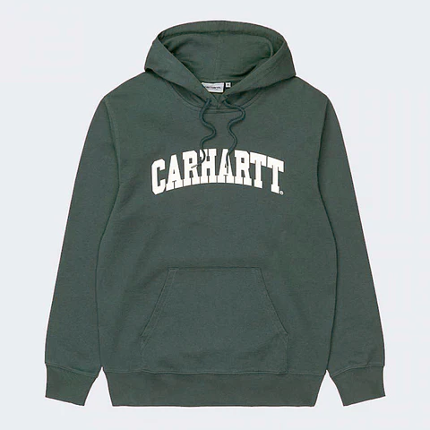 HOODED SWEATSHIRT UNIVERSITY (GREEN)
