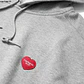 HOODED HEART PATCH SWEAT (GREY HEATHER) - Thumbnail 2