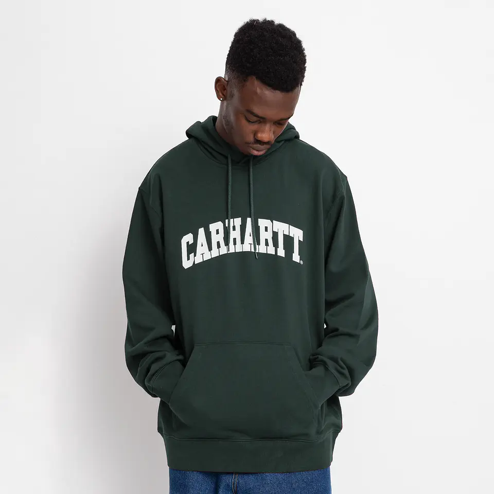 HOODED SWEATSHIRT UNIVERSITY (GREEN) 2